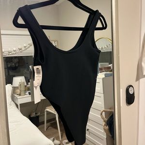 Aritzia TNA high cut bodysuit